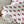 LV Classic Monogram Print Cherry White Red Cotton