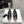 Pra 2025 Ballet Flat Black Beige Cowhide Woven 554289