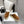 Pra 2025 Fur Mule Brown White Suede Wool 554327