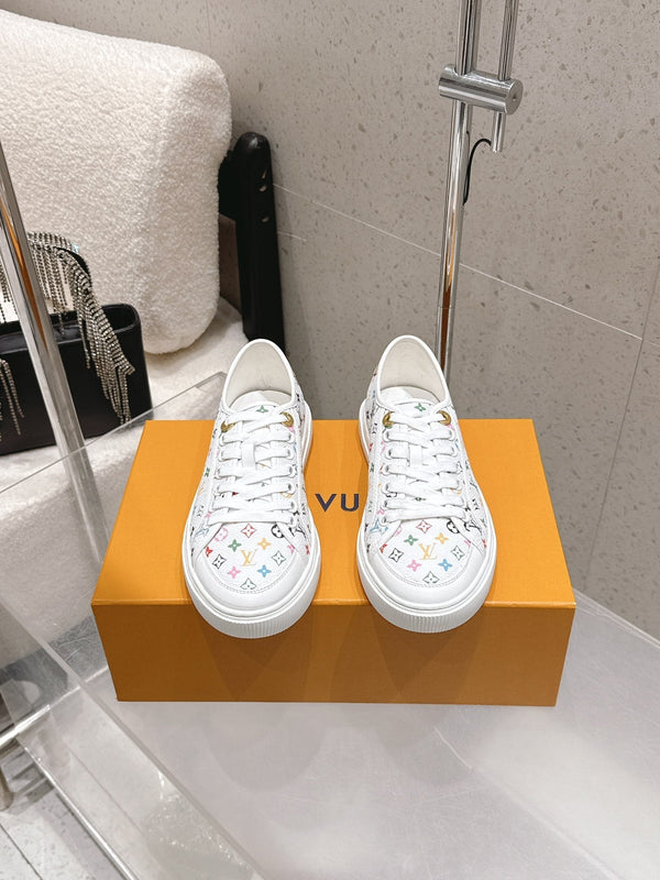 LV x TM Lagoon Sneaker White Monogram Canvas 610801