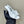 blink mule 95 white lambskin