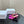 CD Tribales Heeled Slide 80mm Dark Pink Lambskin And Studded With Stones