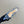 Vlogo Glow Laminated Nappa Leather Slingback Pump Could Blue Mix Beige 999033