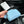 LOE MINI 18 CAMERA CROSS BODY BAG IN LIGHT BLUE CALFSKIN