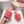 Miu Slides Hot Pink Leather Fur 739563