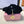BLACK VELVET SCRUNCHIE ATTACHED GOLD TAG LOGO 136818