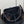 CARRY ALL PM 33.5 BLACK CLAFSKIN SILVER CHAIN