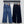 Celine Logo Straight-Leg Jeans Dark Blue Polyester Cotton 351743
