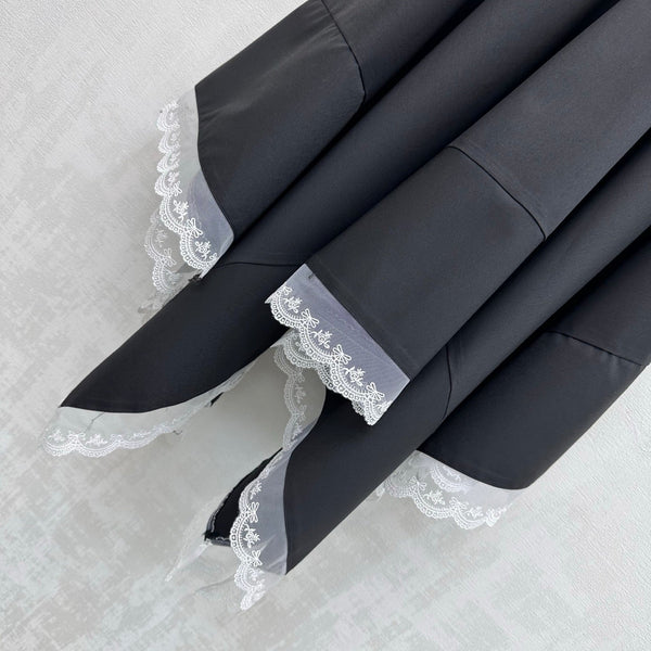 CD 26s Asymmetrical Skirt Black Polyester 363936
