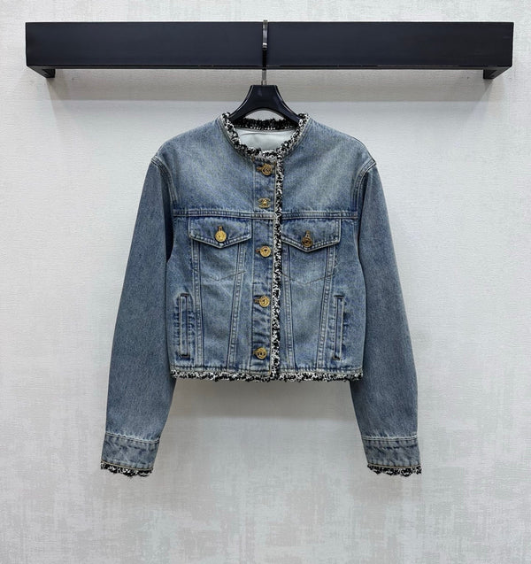 CC 26s Patchwork Jacket Blue Denim 363948