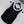 CC 26s Knit Vest Black Wool Polyester 378381
