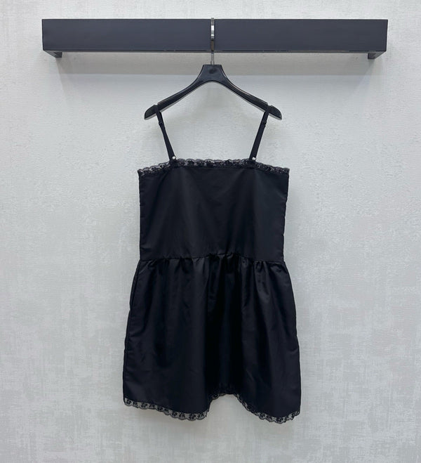 Pra 26s Slip Dress Black Polyester 396601