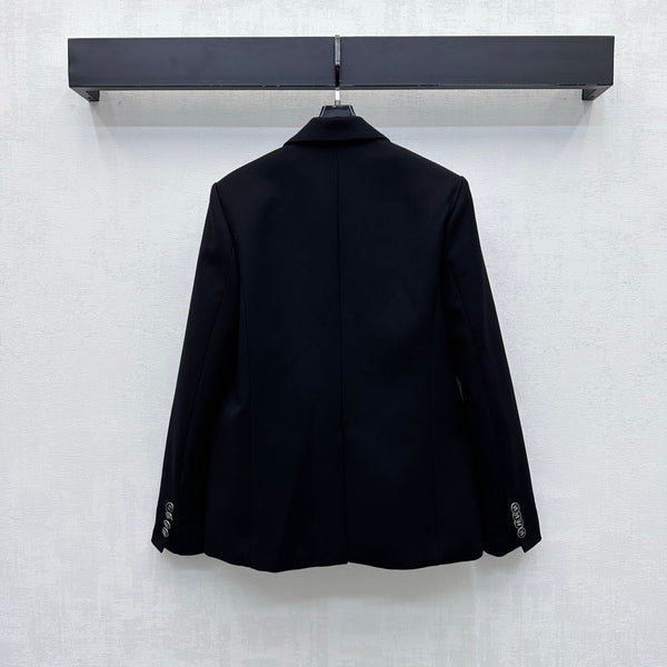 CC 26s Embroidered And Beaded Suit Jacket Polyester 422607