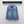 CC 26S Letter Button Collared Shirt Denim 422637