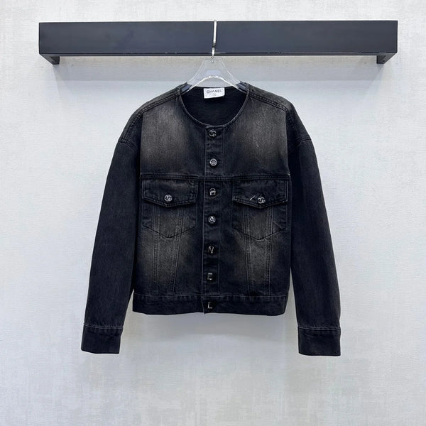 CC 26s Letter Button Jacket Denim 422640