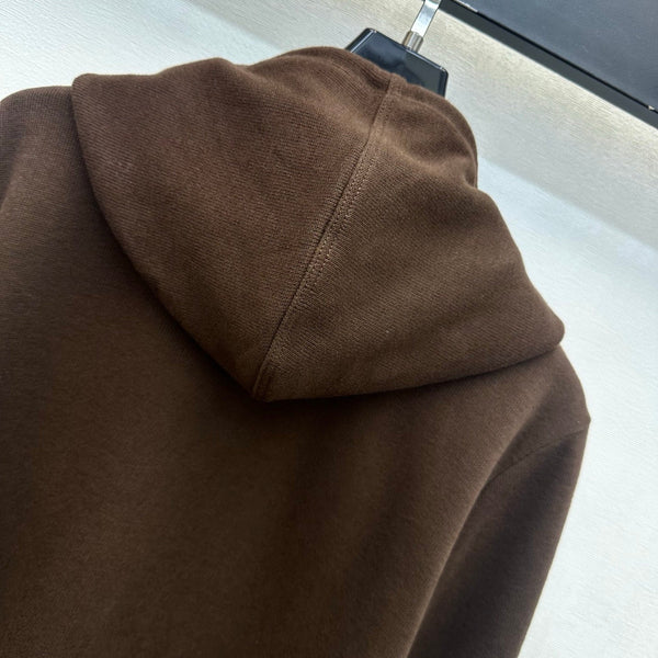 CC 26s Embroidered Hooded Cardigan Wool Polyester 422573