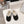 The Row 2025 Fur-lined Flat Shoe Black mix White Suede Wool 560505