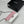 CC Evening Bag White Pink Acrylic