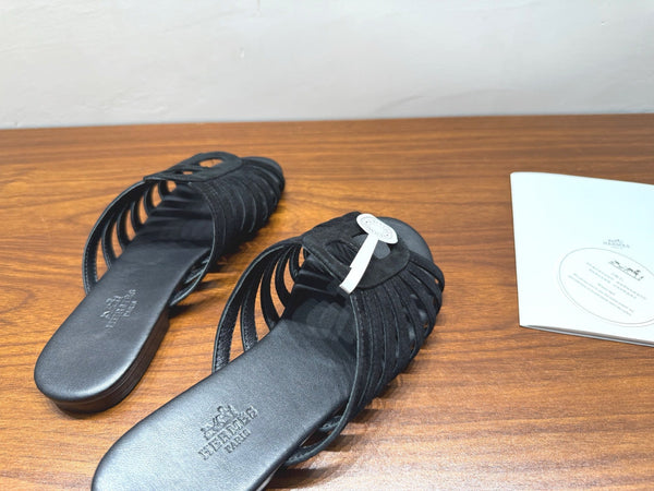 HM Noria Sandals Black Suede 849477