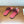 HM Noria Sandals Burugndy Colorful Suede 849480