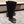 Chanel 25A Winter New Thigh Boots Black Cowhide Mix Suede 393520