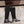 Chanel 25A Winter New Thigh Boots Black Cowhide Mix Suede 393520