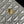 CC 25C Flap Bag 25cm Silver Metalic Quilted Lambskin