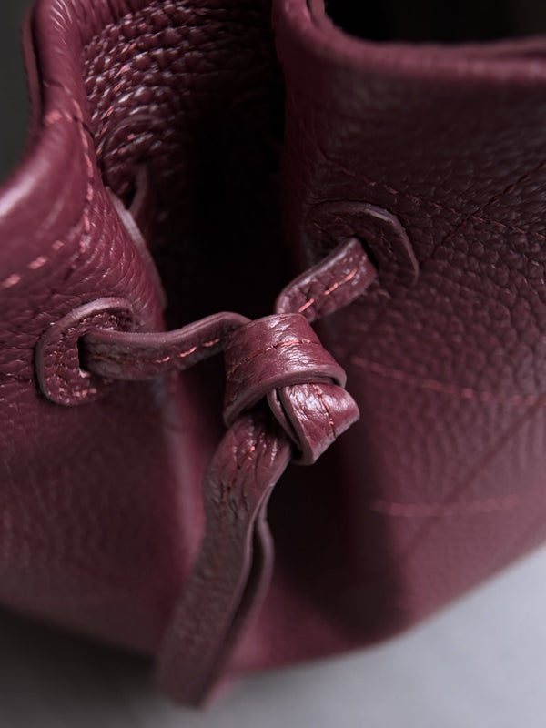 CC 26s Small Shopping Bag 38CM Burgundy Calfskin 143385