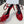 RIOMPHE SANDAL IN LAMBSKIN CHERRY RED