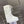 CD Short Boots 60mm In White Cowhide 989712