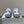 PRA AMERICA'S CUP SOFT RUBBER AND BIKE FABRIC SNEAKERS WHITE AND STEEL GREY