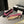 ballet flat red tweed black grosgrain