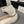 ballet flat white cream embroidered fabric white calfskin