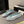 ballet flat cloud blue embroidered fabric