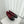 CC Ballet Flats 10mm Burgundy Black Quilted Lambskin