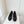 CC Ballet Flat Black mix White Fabric 238772