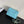 CC Flap Bag 17cm Light Blue Sheepskin GHW 284835