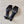 HIGH MULES WITH SQUARE TOE IN BLACK SMOOTH CALFSKIN