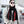 SCARF 200 CM IN BLACK MIX RED CASHMERE WITH EMBROIDERED BEE 407516