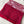 SCARF 180 CM IN CHERRY RED GG PATTERN MONOGRAM WOOL 407527