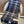 BBR Men's Scarf 200CM Dark Gray Blue Cashmere 293030