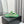 dad sandals green white mules