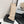 CC 26s Diamond Knit Buttoned Long Boots Black Beige Calfskin Knit 985769