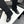 CC 26s Diamond Knit Buttoned Long Boots Black Calfskin Knit 985770