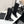 CC 26s Diamond Knit Buttoned Long Boots Black Calfskin Knit 985770