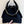CC 25 Handbag 40 In Black Suede Gold Hardware