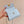 CC 25s Kelly Handle Bag Light Blue Caviar Leather