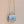 CC 25s Kelly Handle Bag Light Blue Caviar Leather