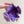 CC 2025 Hobo Bag 22cm Purple Suede 346375