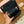 CRYSTAL CLOQUÉ 20 NAPPA BLACK LEATHER BAG